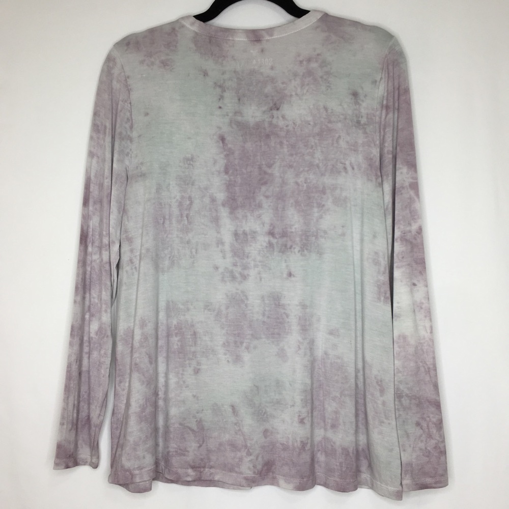 AMERICAN EAGLE tie dye soft & sexy long sleeve R4 - Picture 2 of 5
